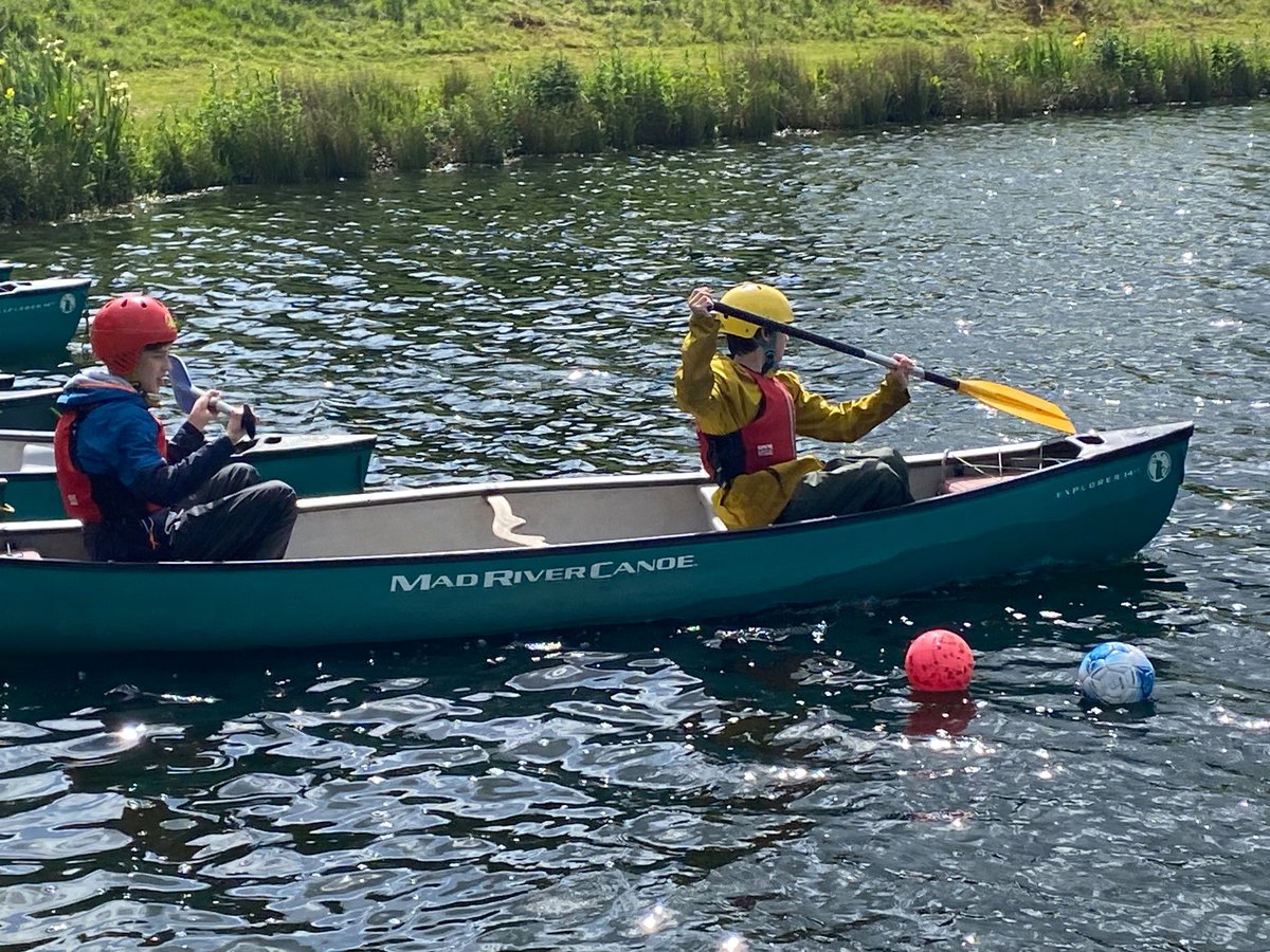 More canoeing fun! <a href="/StPatricksTroon/">St Patrick's PS Troon</a>