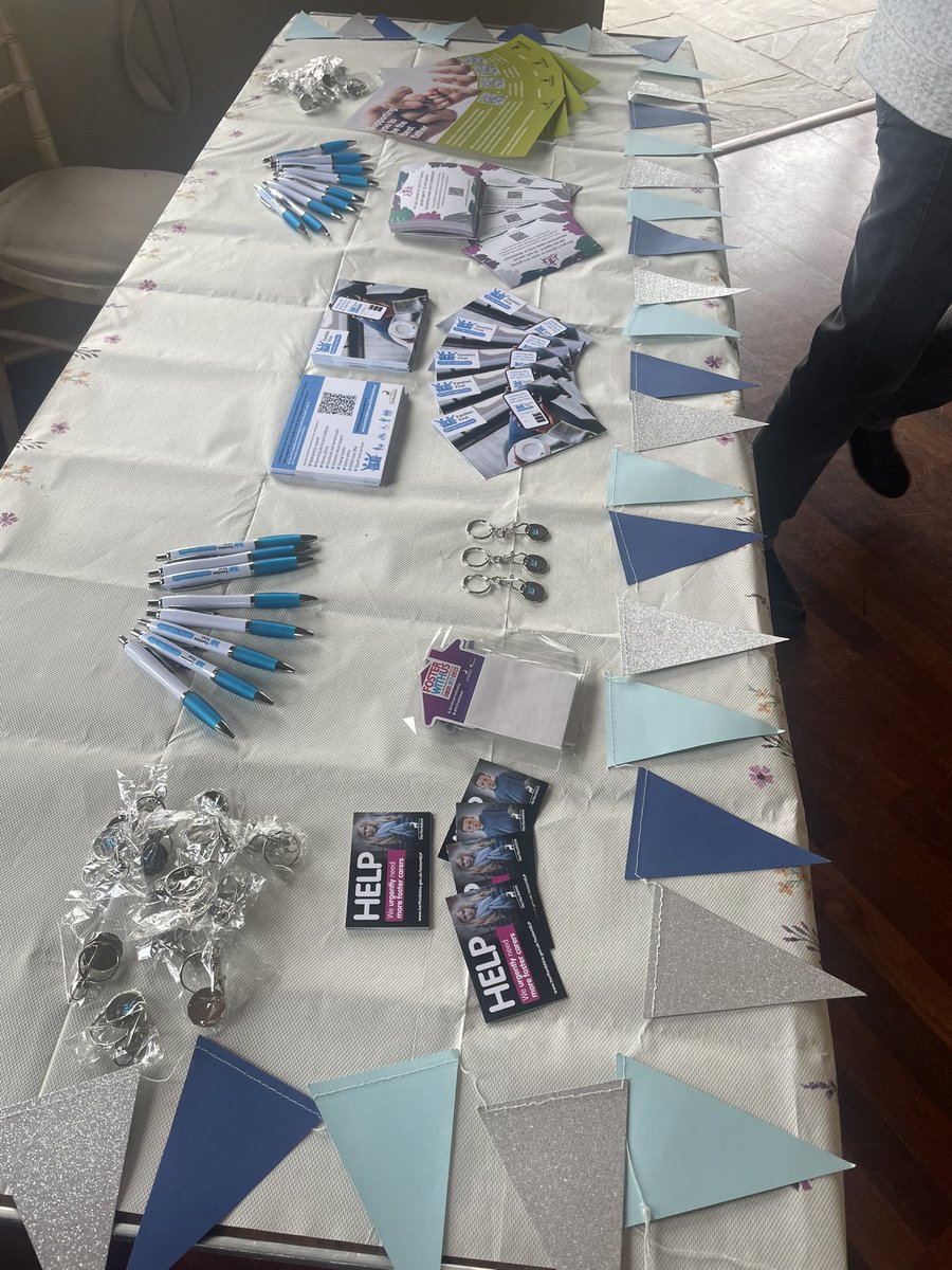 All set up for the Welwyn Hatfield community day in Mill Green #earlyhelp