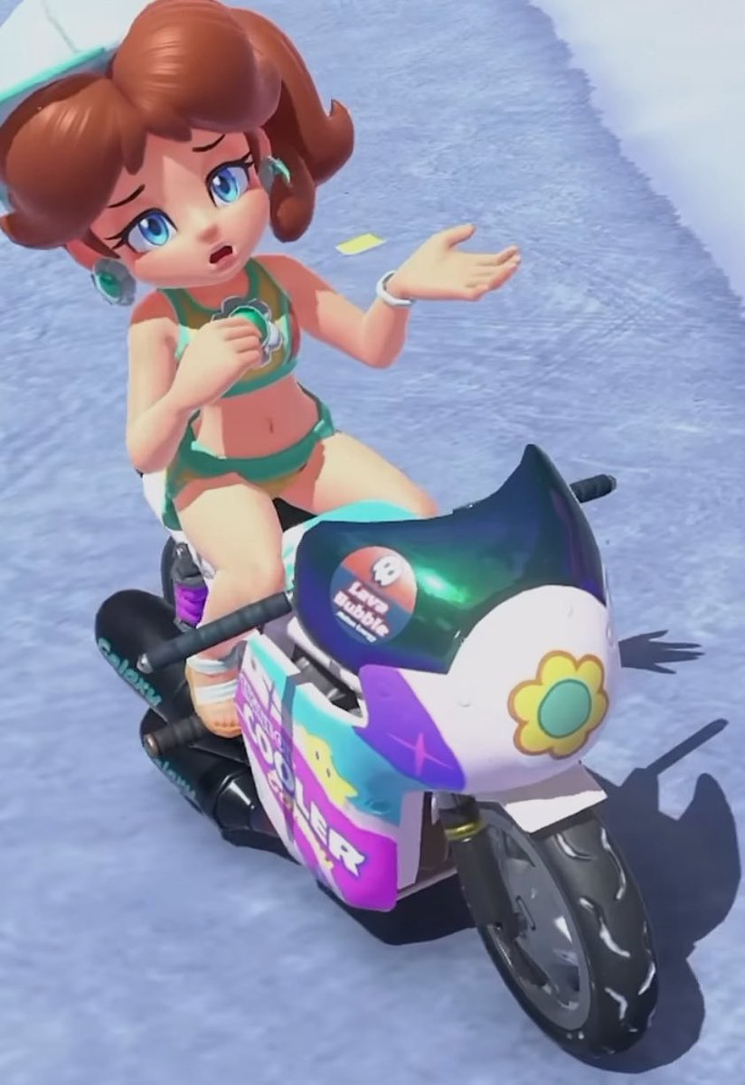 Daisy is just TOO cute in that outfit! 
🌼🌼🌼🌼🌼🌼 #MarioKartWorld #NintendoSwitch2