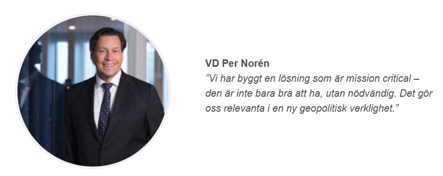 Idag intervjuade Analyst Group vår CEO, Per Norén, och ställde frågor kring vår verksamhet idag, våra finanser 💲, vår satellite Ovzon 3 🛰, vår Arktiskt expedition ❄, vad senaste FMV order innebär för företagets tillväxt och utveckling 🚀och varför är Ovzon en bra investering