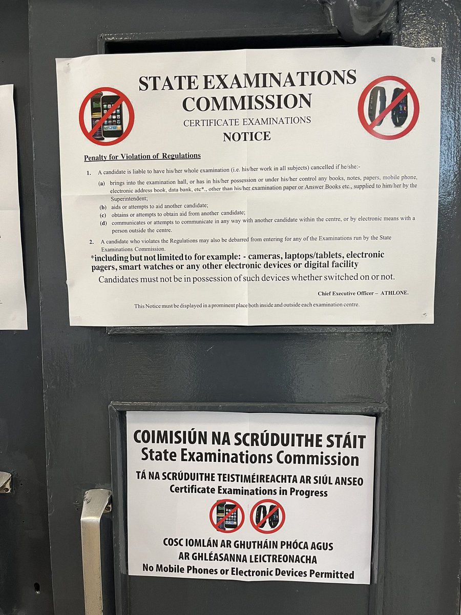 We’re up and running with the State Exams for 2025. Students arrived bright and early with a positive attitude that will serve them well!