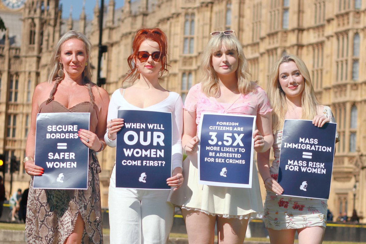 Women’s safety shouldn’t be the price of mass immigration.

If it’s ‘too political’ to protect women, your politics are the problem.
