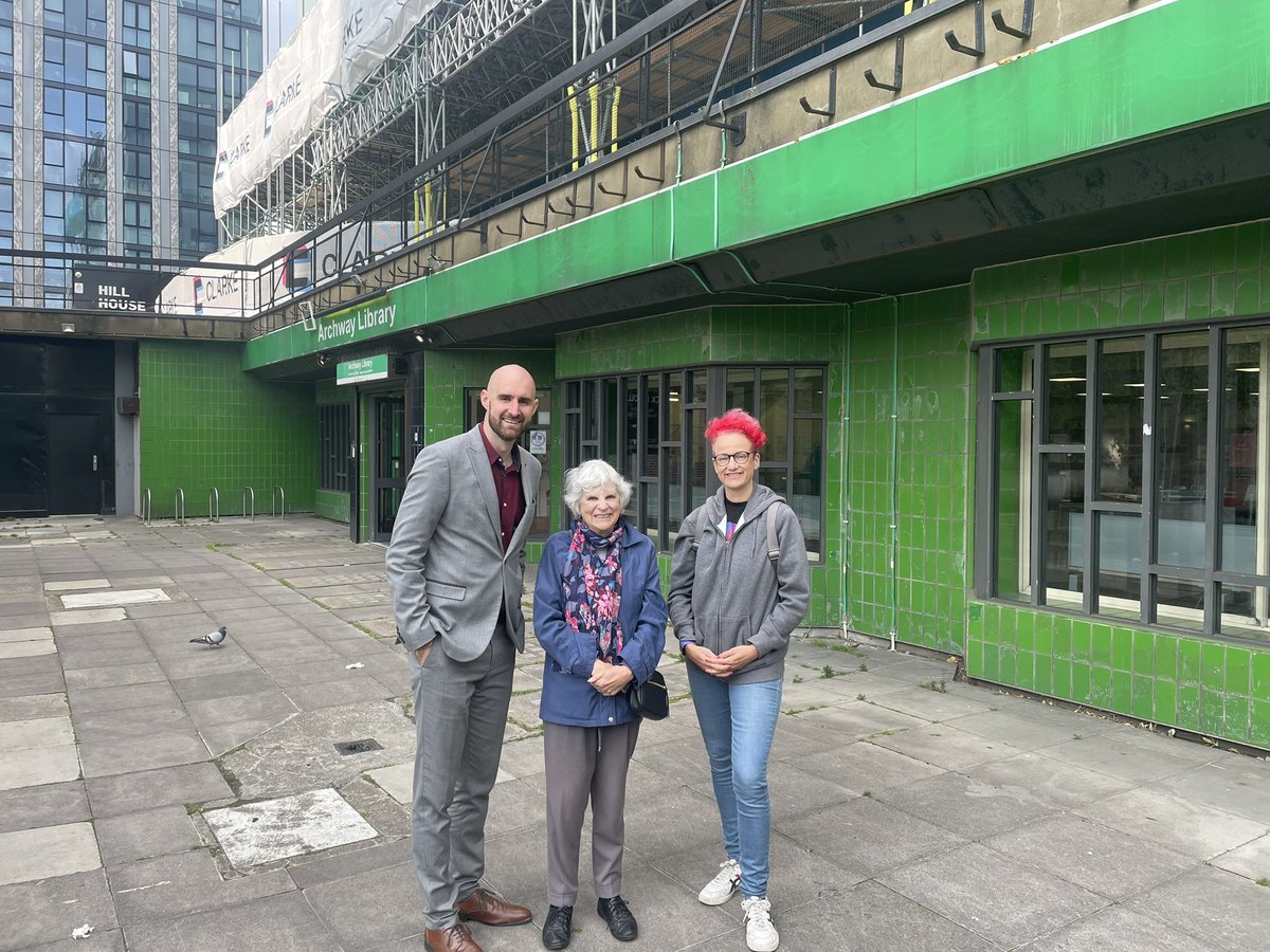 Cllr James Potts (@jamespotts) on Twitter photo Good Junction Ward walkabout this morning with my lovely colleagues <a href="/sheilachapman01/">Sheila Chapman</a> & <a href="/JanetBurgess1/">Janet Burgess</a>.
We discussed with officers a range of issues locally in Archway Town Centre and how we can make improvements.
Watch this space! Good Junction Ward walkabout this morning with my lovely colleagues <a href="/sheilachapman01/">Sheila Chapman</a> & <a href="/JanetBurgess1/">Janet Burgess</a>.
We discussed with officers a range of issues locally in Archway Town Centre and how we can make improvements.
Watch this space!
