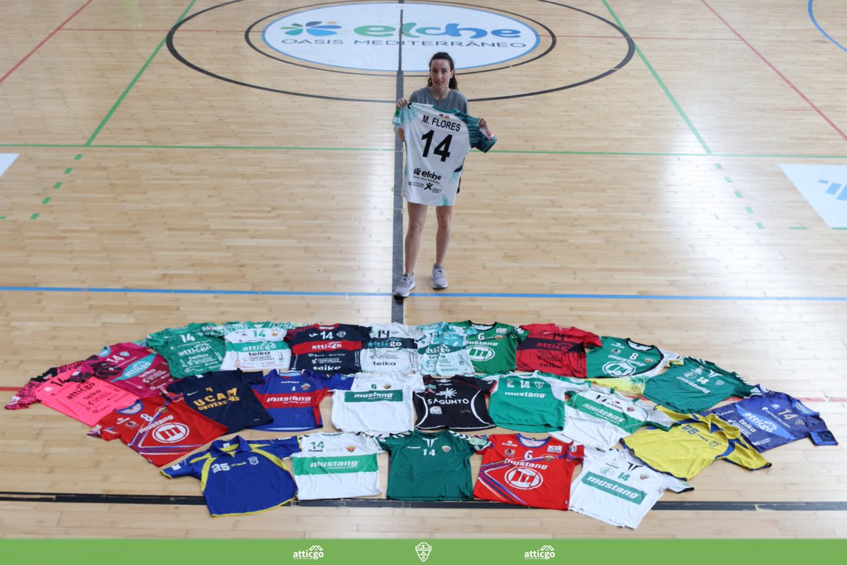Atticgo Balonmano Elche (@cbm_elche) on Twitter photo REPORTAJE #Atticgo 📝 | '¡Hasta siempre, capitana Flores!'.
🟩 Maria Flores pone, con el subcampeonato de la <a href="/IberdrolaDHF/">Liga Guerreras Iberdrola</a>, punto final a su carrera como jugadora de balonmano.
🟩 La almassorina ha disputado 383 partidos oficiales, repartidos en trece temporadas en siete REPORTAJE #Atticgo 📝 | '¡Hasta siempre, capitana Flores!'.
🟩 Maria Flores pone, con el subcampeonato de la <a href="/IberdrolaDHF/">Liga Guerreras Iberdrola</a>, punto final a su carrera como jugadora de balonmano.
🟩 La almassorina ha disputado 383 partidos oficiales, repartidos en trece temporadas en siete