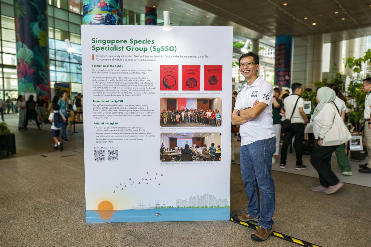 lkcnhm's tweet image. The Museum held a booth at the Festival of Biodiversity 2025 by @nparksbuzz from 31 May to 1 June 2025! We were excited to interact with all of you and share about the Museum’s work!
Thank you to everyone who came down and visited our booth last weekend!