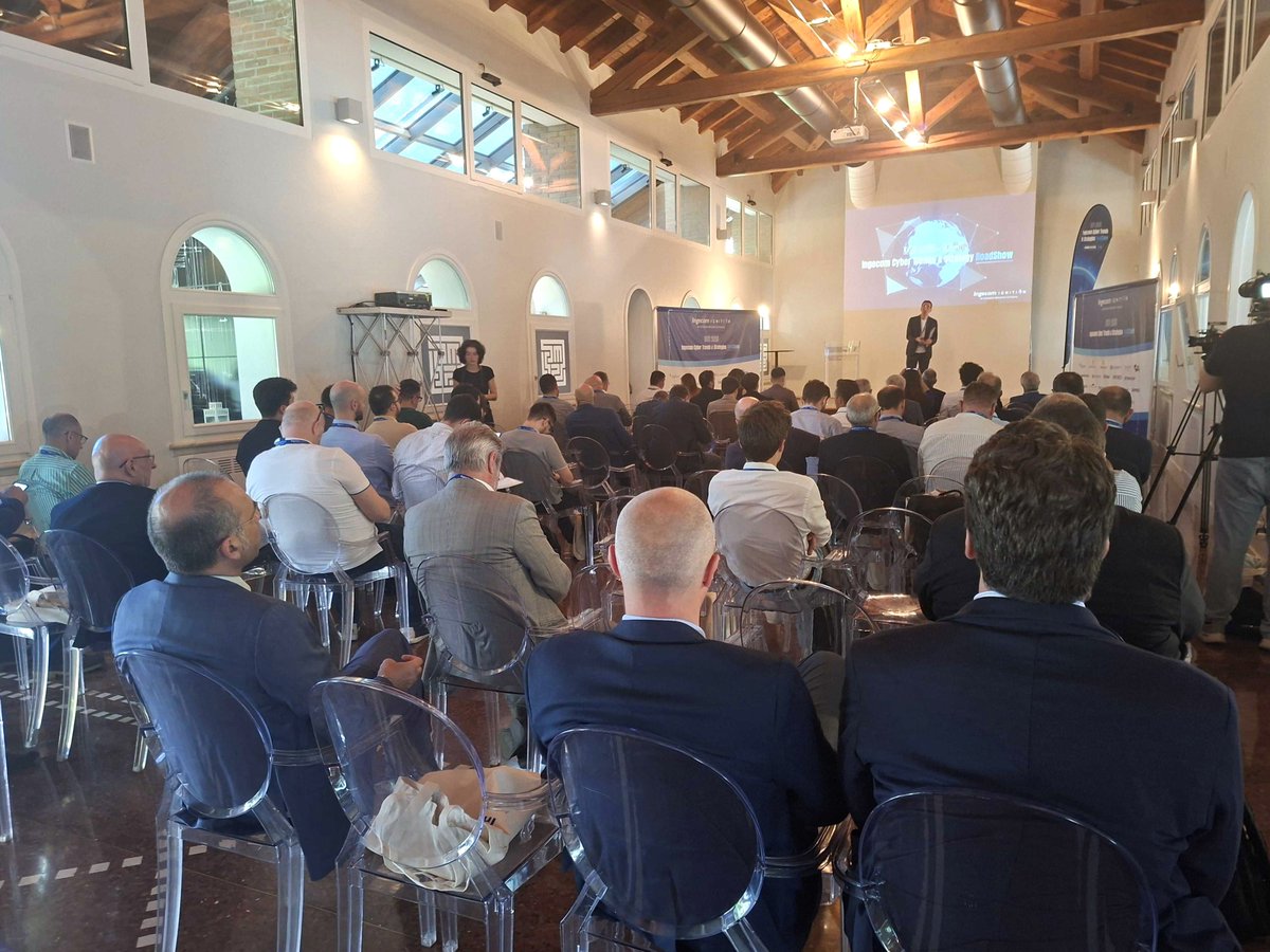 What a fantastic event in Milano! 🎉 Big thanks to <a href="/Ingecomayorista/">Ingecom</a> for hosting an inspiring day filled with networking, insightful speeches, and great connections with partners, integrators, and resellers. Looking forward to more! 🙌 #Cybersecurity #Networking #Italy