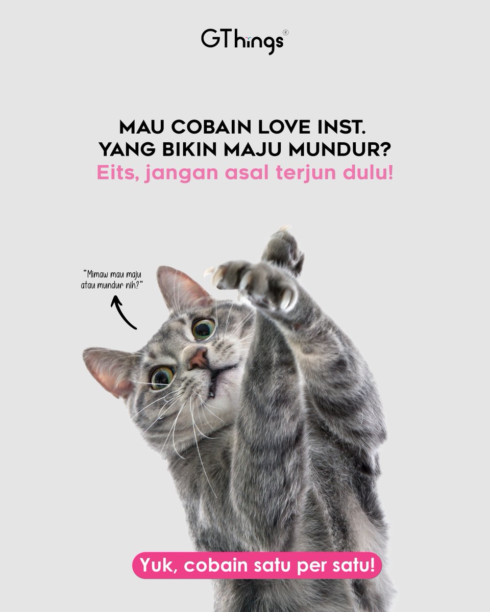 gthingsst's tweet photo. Siapa disini yang pengen cobain toys maju-mundurnya GThings tapi masih bingung cara pakenya gimana?
Sini mimin kasih tau👀😉
#GThingsThread #GThingsTips https://t.co/eMnlDIG70p