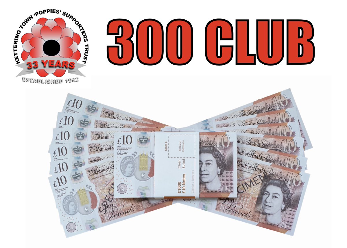 🚨COMING SOON......🚨

The 300 club is about to make a return!

Tickets will be on sale mid June, ready for a draw mid July.

Keep your eyes on our socials for details..

🔴⚫️