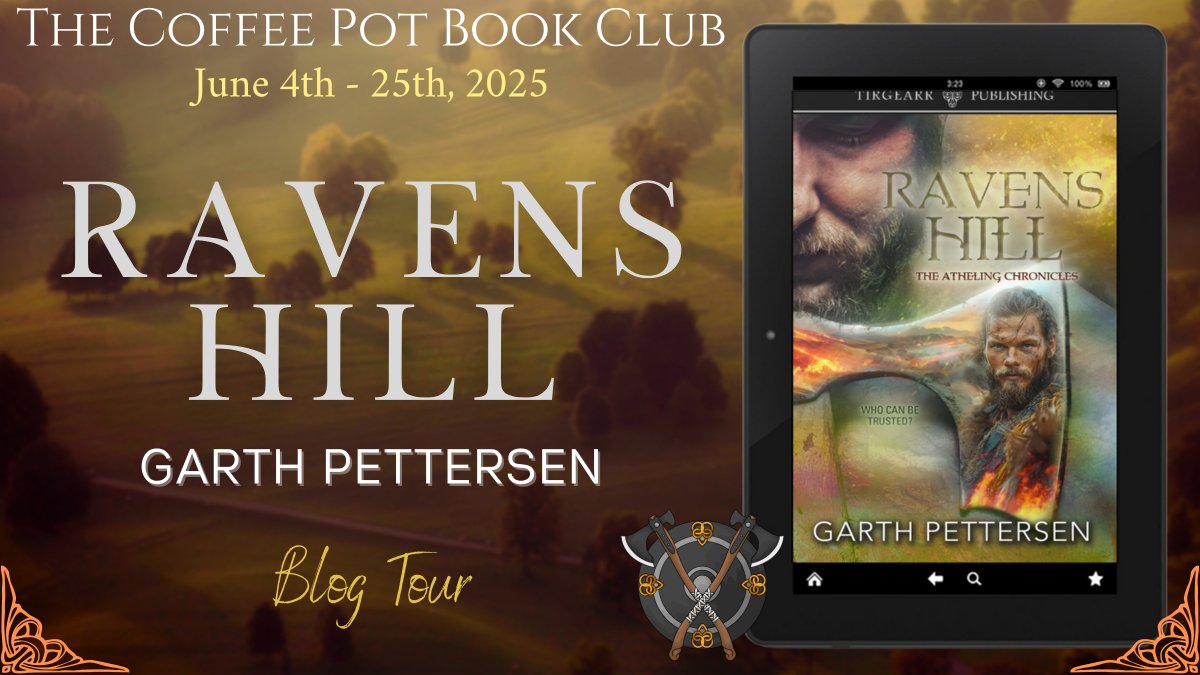 Cathie Dunn – historical fiction & history (@cathiedunn) on Twitter photo Welcome to Day 1 of our 🌟exciting new Blog Tour🌟 for
༻*·Ravens Hill·*༺
by Garth Pettersen!
Check out today's first tour stops, with bright book spotlights, an intriguing excerpt – and a fabulous review!
thecoffeepotbookclub.blogspot.com/2025/05/blog-t…
#HistoricalFiction #MedievalEngland
<a href="/garpet011/">Garth Pettersen</a> Welcome to Day 1 of our 🌟exciting new Blog Tour🌟 for
༻*·Ravens Hill·*༺
by Garth Pettersen!
Check out today's first tour stops, with bright book spotlights, an intriguing excerpt – and a fabulous review!
thecoffeepotbookclub.blogspot.com/2025/05/blog-t…
#HistoricalFiction #MedievalEngland
<a href="/garpet011/">Garth Pettersen</a>