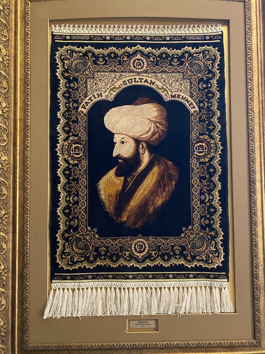 İpek el işi Hereke, Fatih Sultan Mehmet