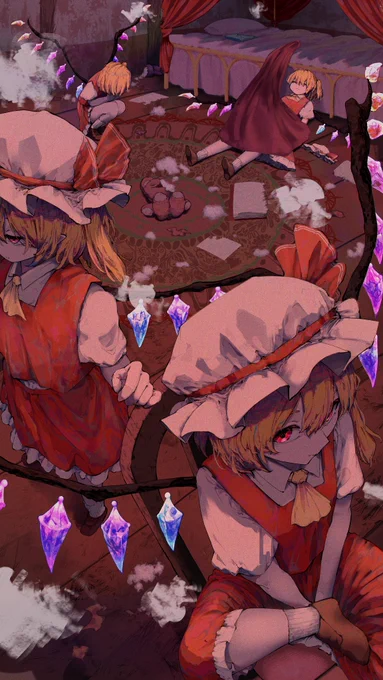 フランドール・スカーレット #イラスト #東方Project