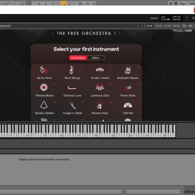 AVergauven's tweet photo. 2️⃣ The Free Orchestra 1
Cortesía de @ProjectSAM, este plugin trae sonidos épicos y cinematográficos, ideales para música dramática o de acción. https://t.co/a4RV0CfAZI