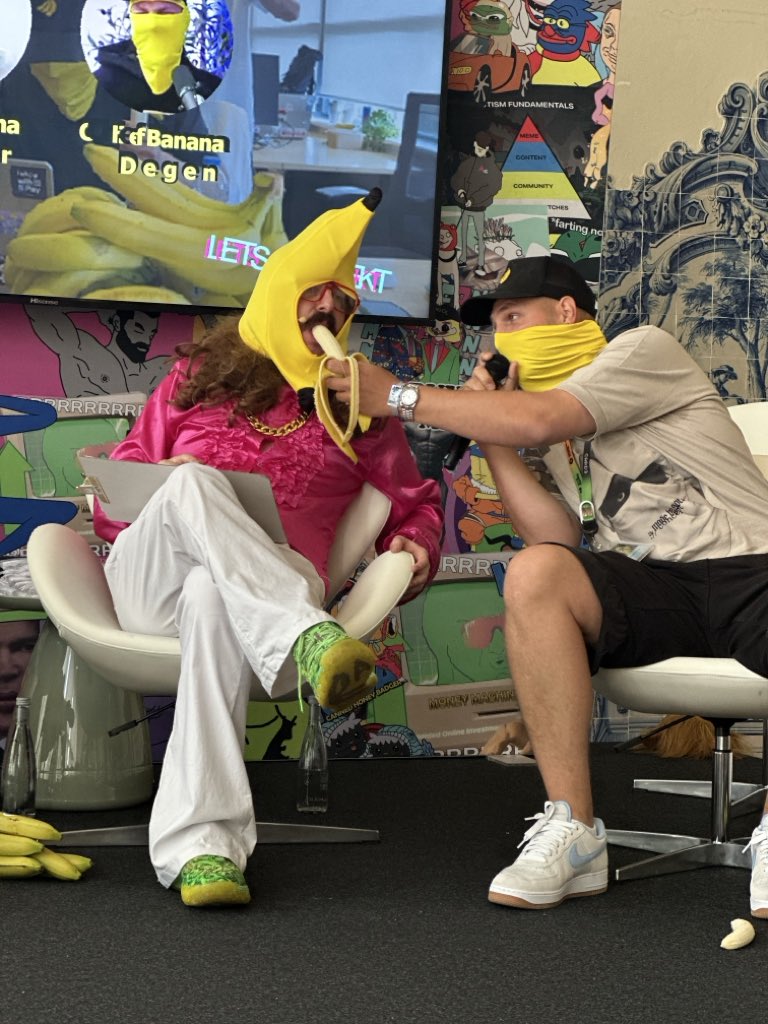 It’s Banana’s in here!! 
<a href="/BananaZoneApp/">Banana Zone App</a> <a href="/NFCsummit/">NFC SUMMIT - LISBON - JUNE 4-6 2025</a>