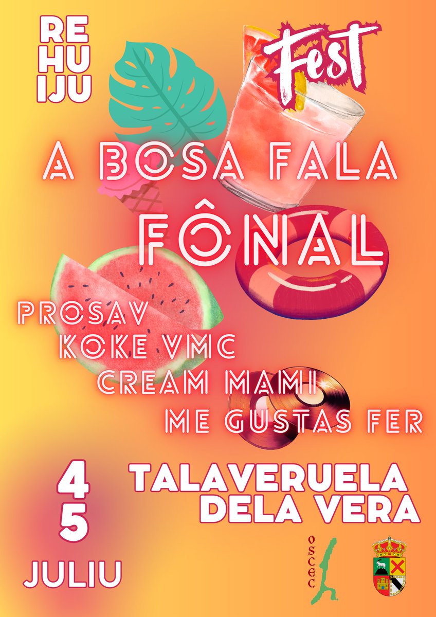 Apreparai-vus que quea un mes namás!
Es tiempu de rehuiju!