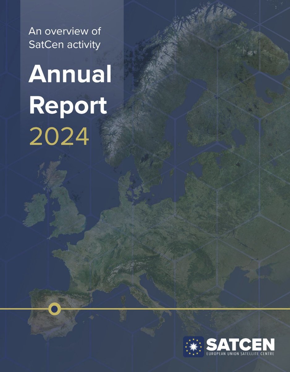 El Centro de Satélites de la Unión Europea (SatCen) publica su informe anual 2024.

El documento expone información relativa a la actividad operativa del centro durante 2024 en su apoyo a diferentes agencias europeas.

Para acceder al documento:

satcen.europa.eu/keydocuments/S…