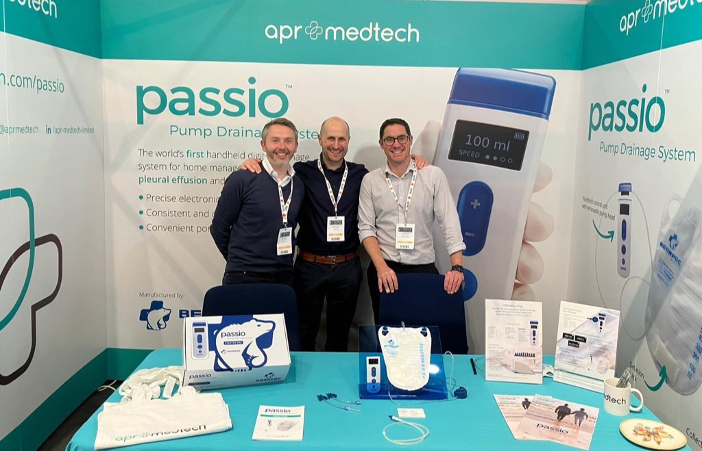 aprmedtech's tweet image. Tomorrow and Friday we will be at #BSGAR25 in Worcester exhibiting our range of radiology products, including the Passio Peritoneal Digital Drainage System for the home management of recurrent malignant ascites.