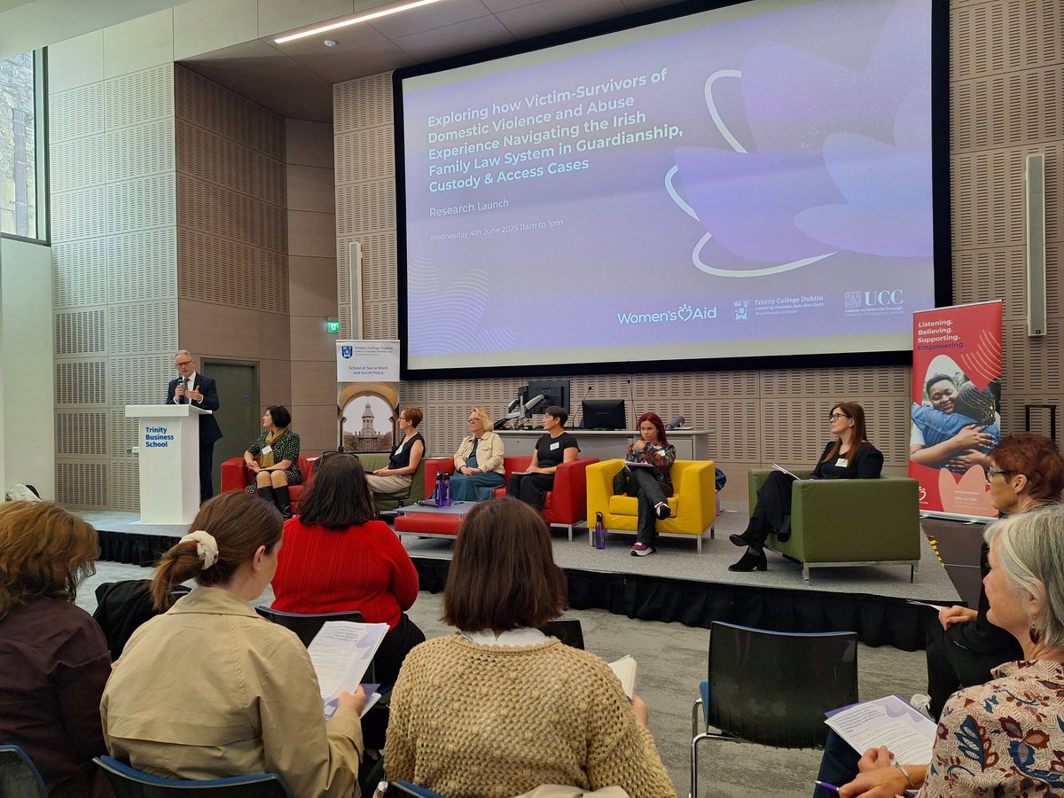 Meath Women's Refuge & Support Services (@mwrefuge) on Twitter photo How survivors experience the family law system in Ireland. Stark findings from Women's Aid. <a href="/tcddublin/">Trinity College Dublin</a> How survivors experience the family law system in Ireland. Stark findings from Women's Aid. <a href="/tcddublin/">Trinity College Dublin</a>