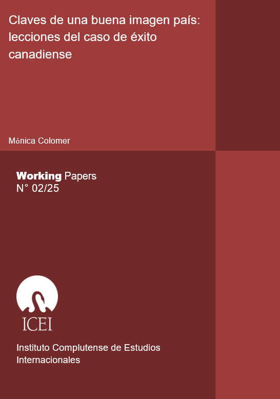 🚨NUEVA PUBLICACIÓN🚨

Traemos un nuevo Working Paper de la mano de Mónica Colomer de Selva, doctora en Historia, titulado "Claves de una buena imagen país: lecciones del caso de
éxito canadiense".

🔗ucm.es/icei/file/wp-m…