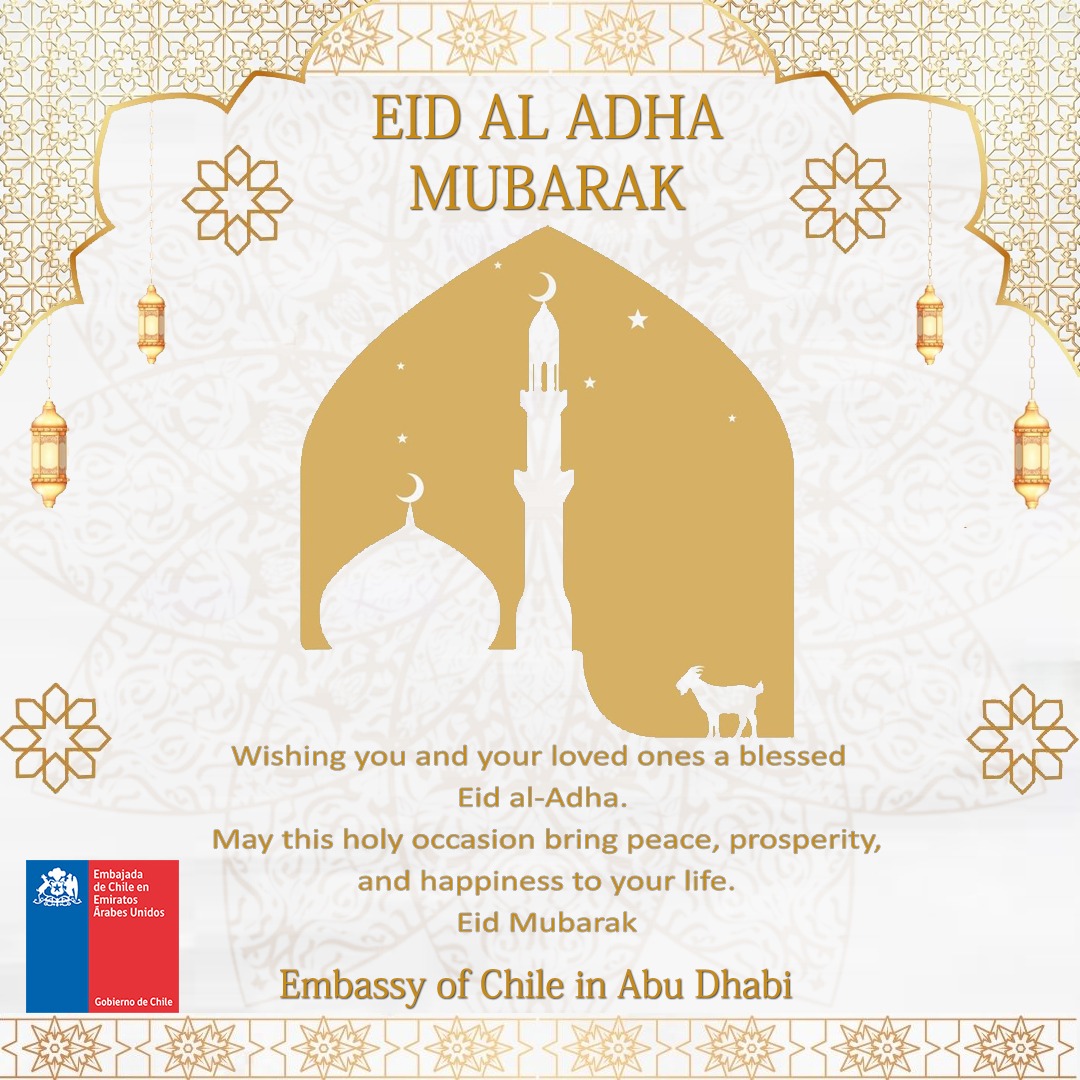 Deseamos a todos un #EidalAdhaMubarak  paz, armonía y prosperidad!   We wish everyone enjoy #EidalAdhaMubarak with peace, harmony and prosperity!