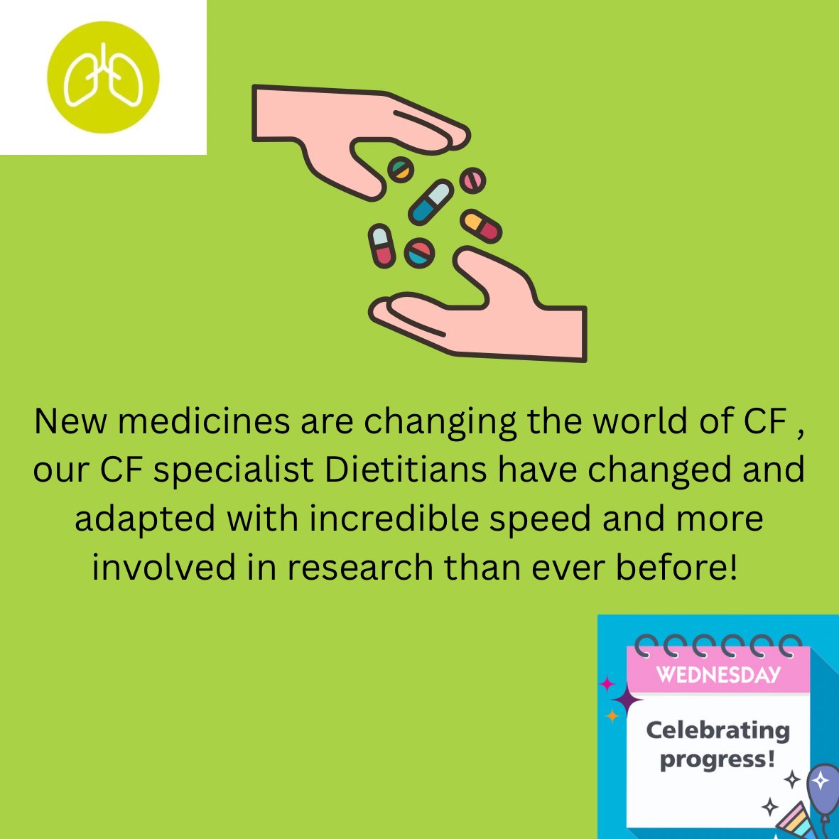 #DW2025 it is impossible to think about CF without considering the enormous changes for the past 5+years, we celebrate the progress in treating this disease and our CF specialist Dietitians in adapting to new challenges and seeking solutions to new problems with research