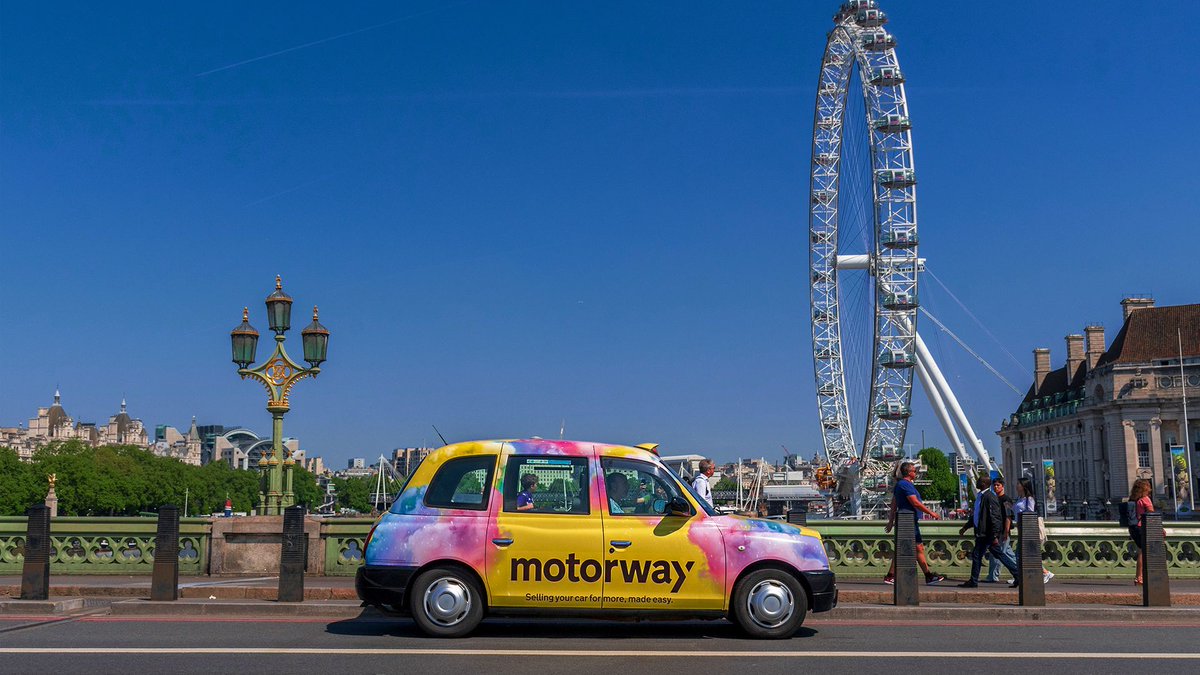 UbiquitousTaxis's tweet image. These taxis for @motorway prove that no matter what direction your brand chooses, Taxi Advertising offers a way to bring it to life.
#brandawareness
#taxiadvertising
#creativeadvertising