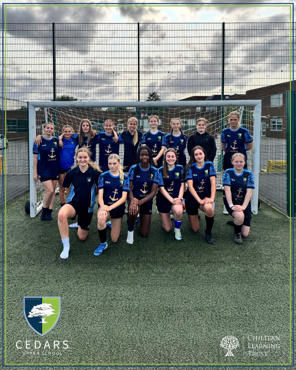 Cedars Upper School (@cedars_upper) on Twitter photo SEMI-FINALS BOUND! 🎉 Our incredible U15s football team have powered through to the Sisters in Sport National Cup semi-finals after a fantastic win against Redbourne yesterday! What an achievement! We are so proud! #SistersInSport #NationalCup #Netball #SemiFinals <a href="/ChilternLT/">Chiltern Learning Trust</a> SEMI-FINALS BOUND! 🎉 Our incredible U15s football team have powered through to the Sisters in Sport National Cup semi-finals after a fantastic win against Redbourne yesterday! What an achievement! We are so proud! #SistersInSport #NationalCup #Netball #SemiFinals <a href="/ChilternLT/">Chiltern Learning Trust</a>