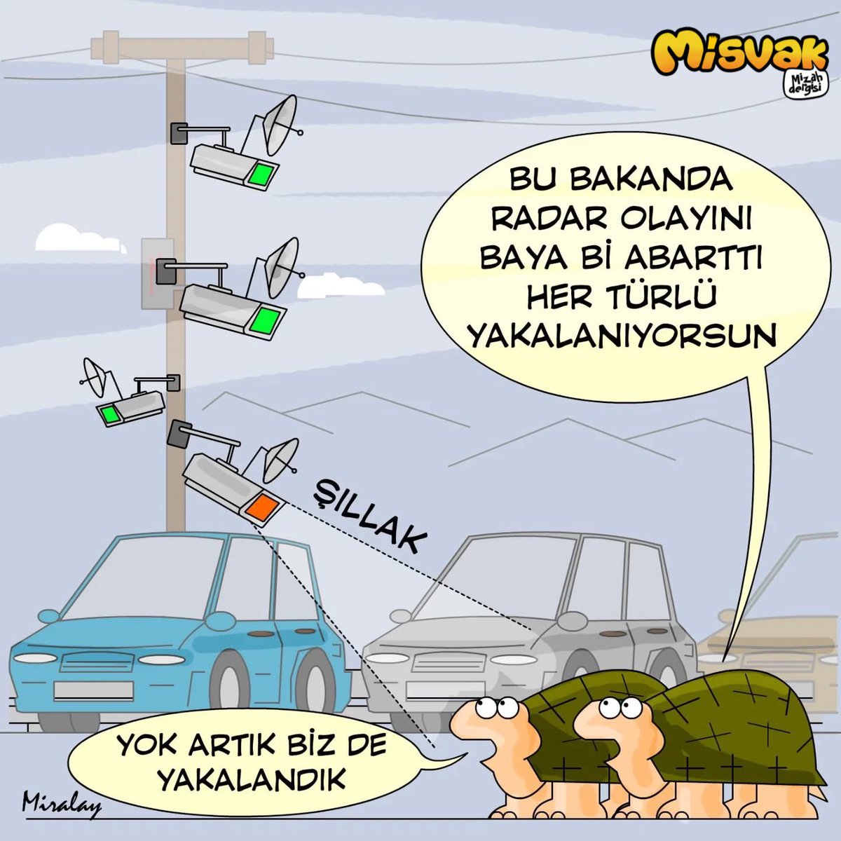 Ülkenin dörtbir yanına Radar döşendi