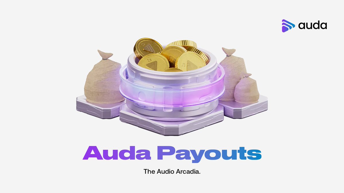 AudaAudio's tweet image. 🚨 Payouts are rolling out starting this week on Auda!

If you’ve sold records, get ready — your earnings are on the way. 💸