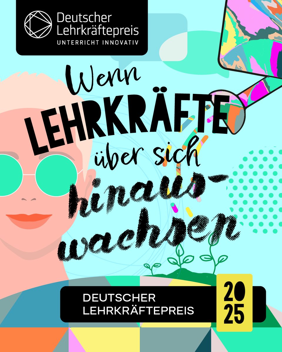 Reminder: Jetzt noch mit einem Projekt selbst bewerben oder #Lehrerinnen und #Lehrer 🏋️‍♂️🧗‍♀️vorschlagen für den Deutschen Lehrkräftepreis!  Auch #Schulleitungen können vom Team vorgeschlagen und ausgezeichnet werden. Noch bis ⏲️30. Juni! lehrkraeftepreis.de/der-wettbewerb/