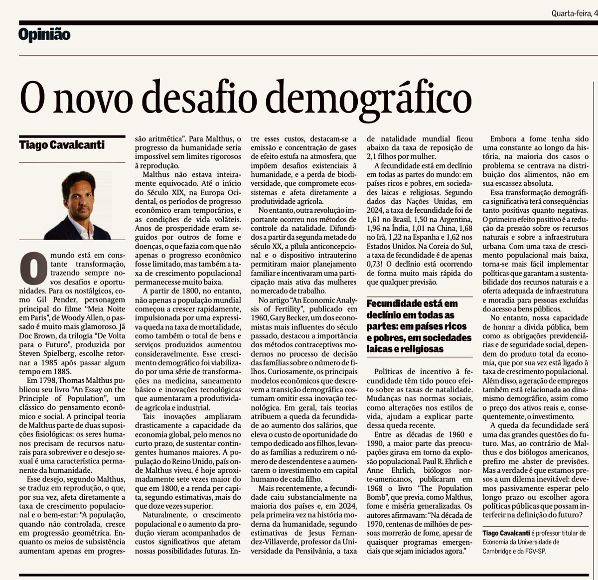 Josie Melo 🇧🇷ela é nossa (@josie_melo) on Twitter photo Políticas de incentivo à fecundidade têm tido pouco efeito sobre as taxas de natalidade. Mudanças nas normas sociais, como alterações nos estilos de vida, ajudam a explicar parte dessa queda recente. <a href="/naerciomenezes/">naercio</a> leia <a href="/reztirps/">Andre Spritzer</a> <a href="/RaquelATeixeira/">Raquel Teixeira 🇧🇷</a> @claudiacostin Políticas de incentivo à fecundidade têm tido pouco efeito sobre as taxas de natalidade. Mudanças nas normas sociais, como alterações nos estilos de vida, ajudam a explicar parte dessa queda recente. <a href="/naerciomenezes/">naercio</a> leia <a href="/reztirps/">Andre Spritzer</a> <a href="/RaquelATeixeira/">Raquel Teixeira 🇧🇷</a> @claudiacostin