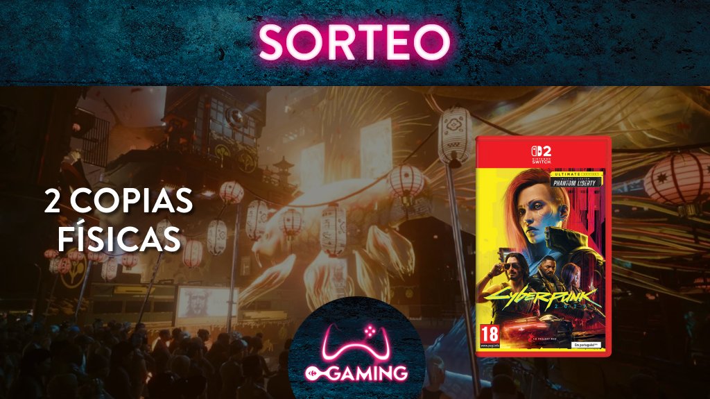 CarrefourGaming's tweet image. ⚠️ SORTEO ⚠️

¡Hay en juego dos copias físicas de #Cyberpunk2077 para #NintendoSwitch2!

✅Haz FAV y RT
✅Comenta con el hashtag  
✅Participa tantas veces como quieras con amigos diferente        

¡Hasta mañana 05/06!    

Bases 👉bit.ly/43ty92n