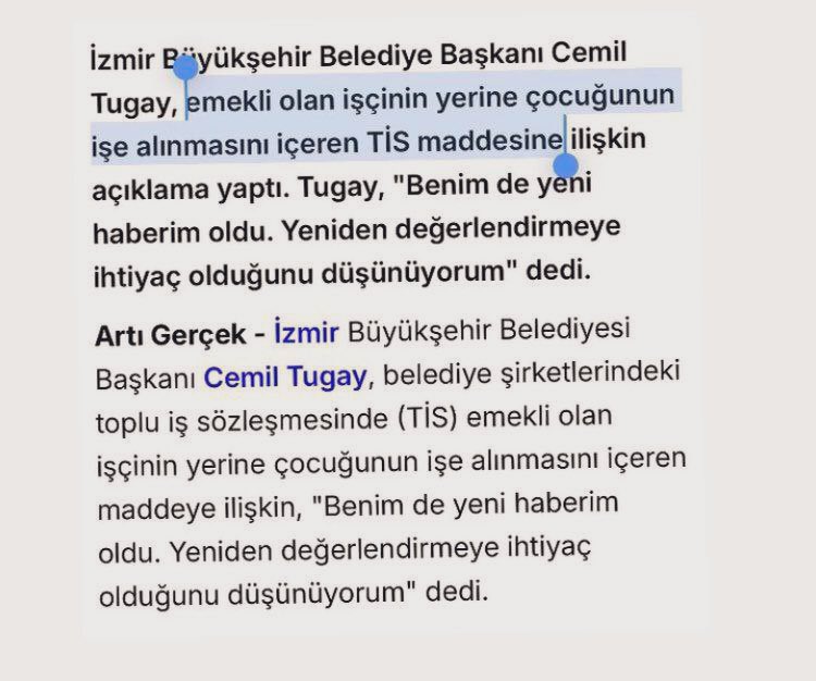 CHP'liler, "Saltanat sistemine " karşıydı, değil mi?

CHP’li İzmir Büyükşehir Belediyesi işçi sözleşmelerinde 
“Emekli olanın yerine çocuğu alınır” maddesi bulunduğu ortaya çıktı.

Bunun adı, saltanat değil mi?
Liyakat falan filan hikaye...