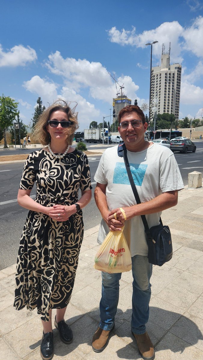 ืขืืืจ ืืจืืื (@omeraricha) on Twitter photo With the incredible, amazing and brave <a href="/PreislerKa/">Karoline Preisler</a> in jerusalem.
A shining beacon of light amidst the darkness With the incredible, amazing and brave <a href="/PreislerKa/">Karoline Preisler</a> in jerusalem.
A shining beacon of light amidst the darkness