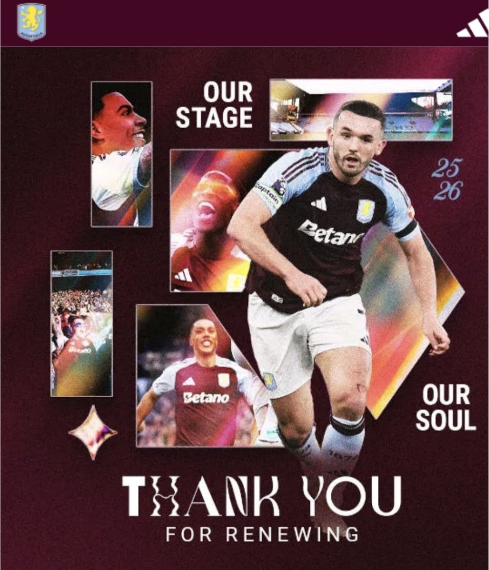 Si R (@sprawlsy) on Twitter photo Seasons 29 & 5 sorted #avfc Seasons 29 & 5 sorted #avfc
