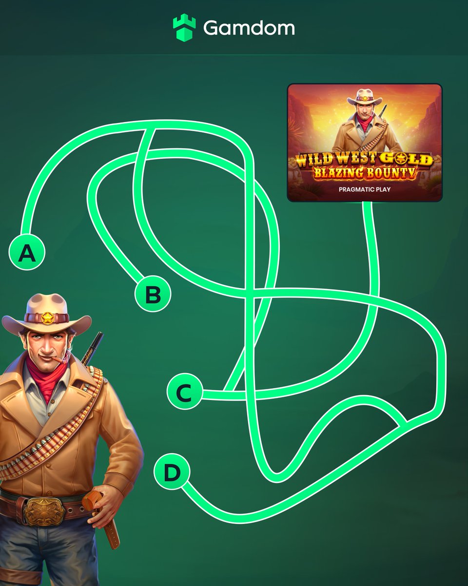 Gamdom.com (@gamdom) on Twitter photo Can you find the way to FREE Spins in the Wild West?π€
π° Comment your <a href="/gamdom/">Gamdom.com</a> userID with your answer
π° Like & Repost
π° Tag a partner to ride into the bounty! π Can you find the way to FREE Spins in the Wild West?π€
π° Comment your <a href="/gamdom/">Gamdom.com</a> userID with your answer
π° Like & Repost
π° Tag a partner to ride into the bounty! π