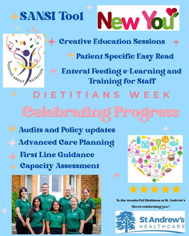 STAH_Dietitians's tweet photo. 👏🏽 Yasthira and Angie are celebrating all the work the department have done ⬇️ 

🗣️ ‘St Andrew’s Healthcare Dietitians strive for excellence by adopting a patient centred approach and creating innovative resources and tools for a positive nutritional outcome’ 📝 

#DW2025 https://t.co/5t8xn1sVFR