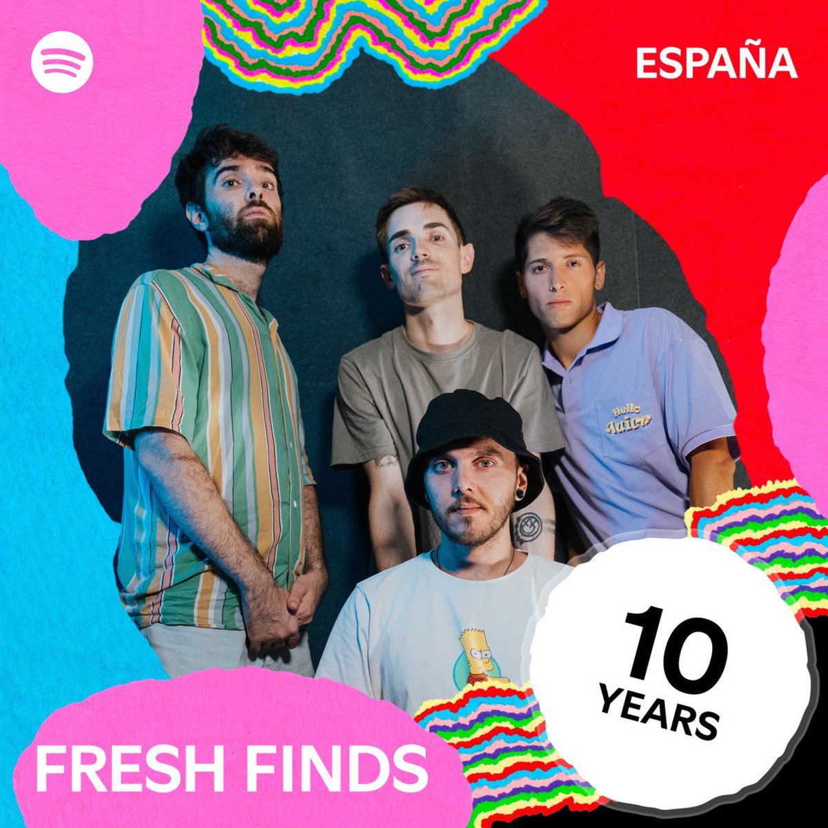 El programa Fresh Finds de <a href="/SpotifySpain/">Spotify Spain</a> cumple 10 años y lo celebramos siendo portada de la playlist esta semana! 🎉