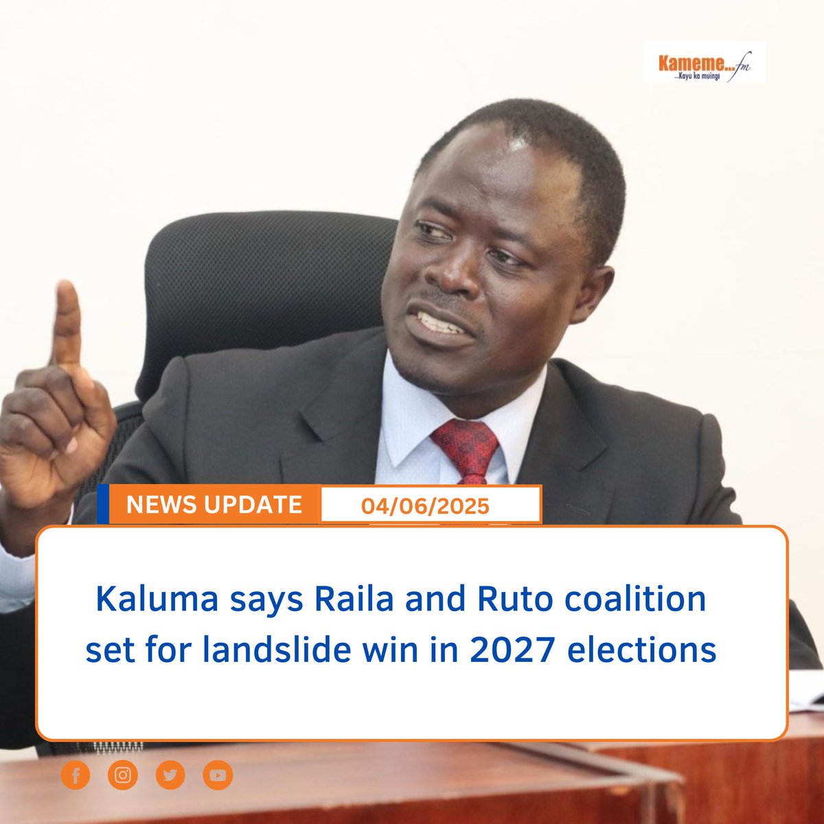 Mumbunge Peter Kaluma kuuga Raila na Ruto nimakahotana githurano kia 2027 shorturl.at/BBmya