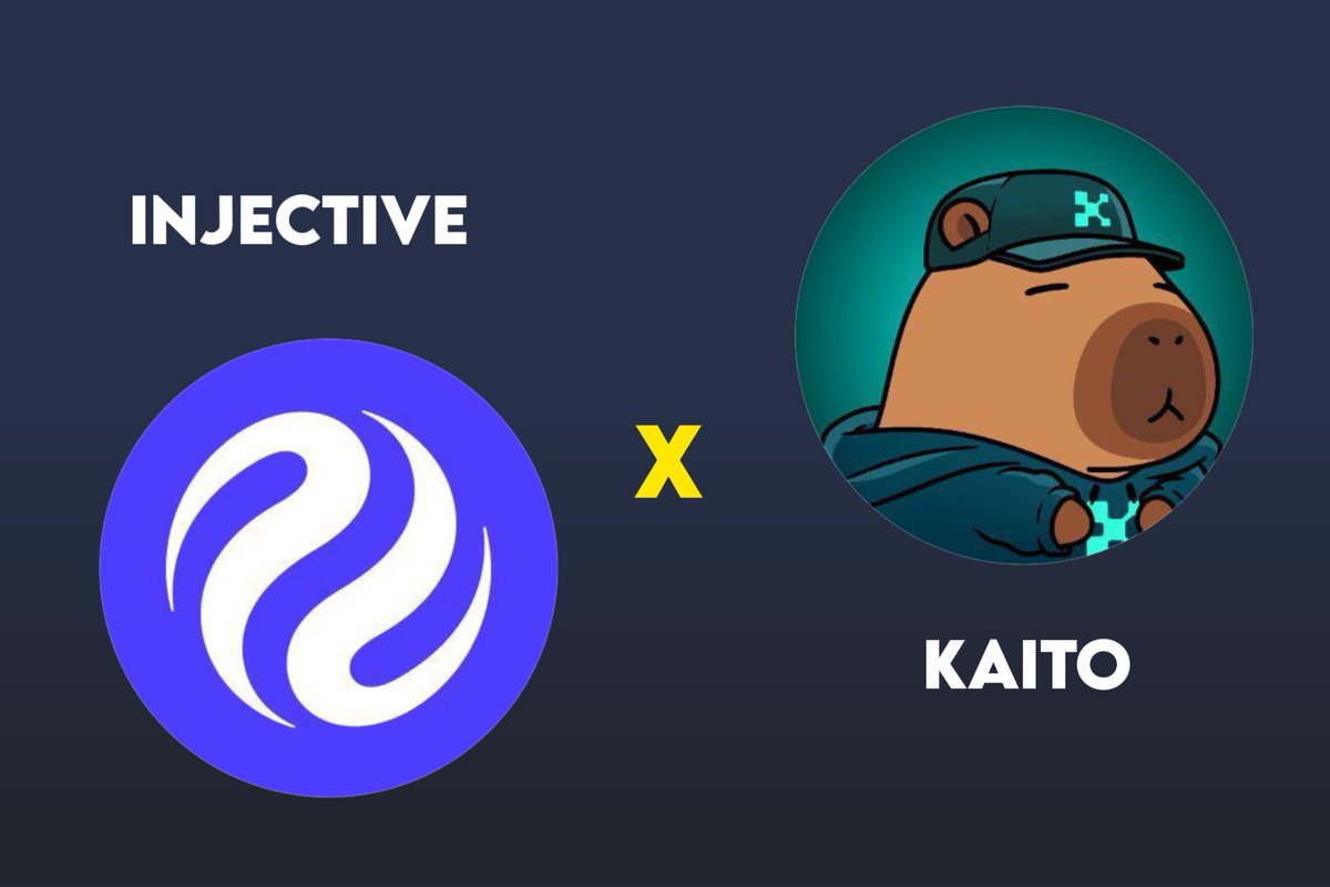 Injcasino.io (@injcasino) on Twitter photo One of the biggest partnerships just happened on injective
<a href="/KaitoAI/">Kaito AI π</a> x <a href="/injective/">Injective π₯·</a>
Open this thread to learn what this means, how you can capitalise on this opportunity, how to signup and how to earn.
π§΅ One of the biggest partnerships just happened on injective
<a href="/KaitoAI/">Kaito AI π</a> x <a href="/injective/">Injective π₯·</a>
Open this thread to learn what this means, how you can capitalise on this opportunity, how to signup and how to earn.
π§΅