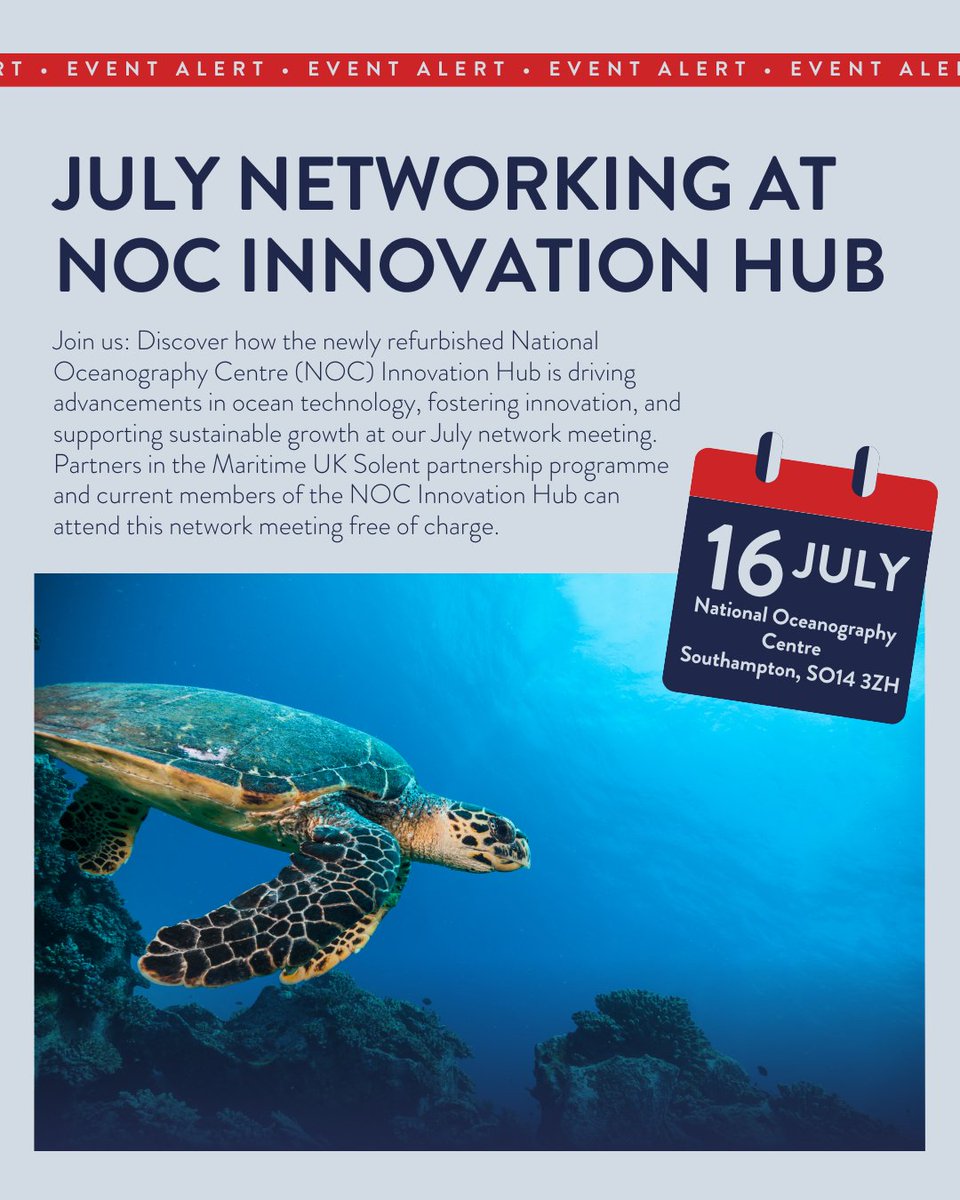 Maritime UK Solent (@muksolent) on Twitter photo Dive into innovation at our July network meeting!
Discover how the NOC Innovation Hub is driving cutting-edge ocean tech & sustainable growth – and hear from inspiring businesses that started there!
muksolent.com/whats-on/
#MaritimeUKSolent <a href="/NOCnews/">National Oceanography Centre</a> Dive into innovation at our July network meeting!
Discover how the NOC Innovation Hub is driving cutting-edge ocean tech & sustainable growth – and hear from inspiring businesses that started there!
muksolent.com/whats-on/
#MaritimeUKSolent <a href="/NOCnews/">National Oceanography Centre</a>