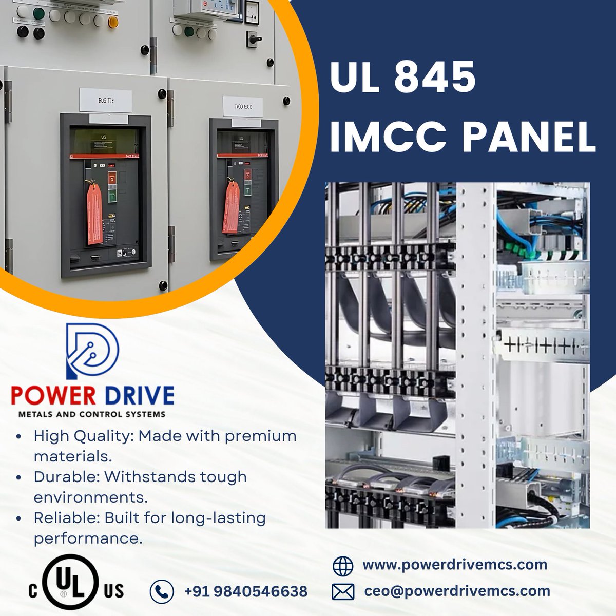 PowerDrive2020's tweet image. UL 845 IMCC Panels by PowerDrive MCS
Smarter Control. Certified Safety. Unmatched Performance.

🔹 UL Certified for Maximum Protection
🔹 Rugged Build for Harsh Conditions
🔹 Smart Integration for Modern Facilities

Your power. Our expertise.

#UL845IMCC #PowerDriveMCS #PDMCS