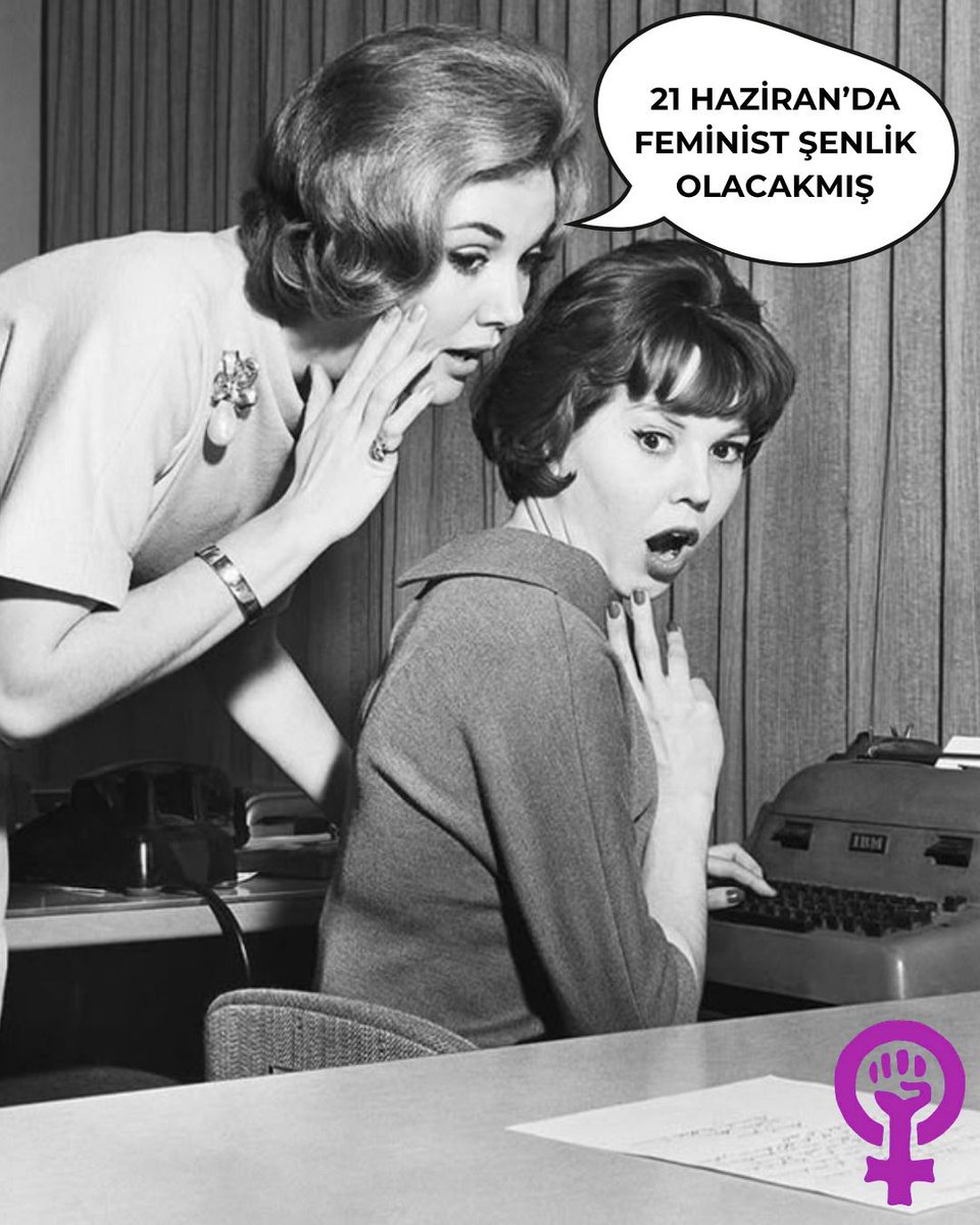 Duyduk duymadık demeyin, Feminist Şenlik’te buluşuyoruz!

Yer, saat ve detaylar yakında, takipte kalın.
21 Haziran'da görüşmek üzere!