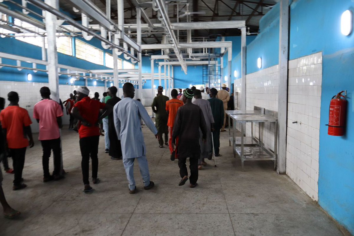 lpresnigeria's tweet image. Kaduna State Commissions Renovated Kawo Abattoir, New Slaughterhouses in Danmagaji and Makarfi.

The Kaduna State Government under the leadership of His Excellency, Governor Uba Sani has commissioned the newly renovated Kawo Abattoir and two newly constructed slaughterhouses in…