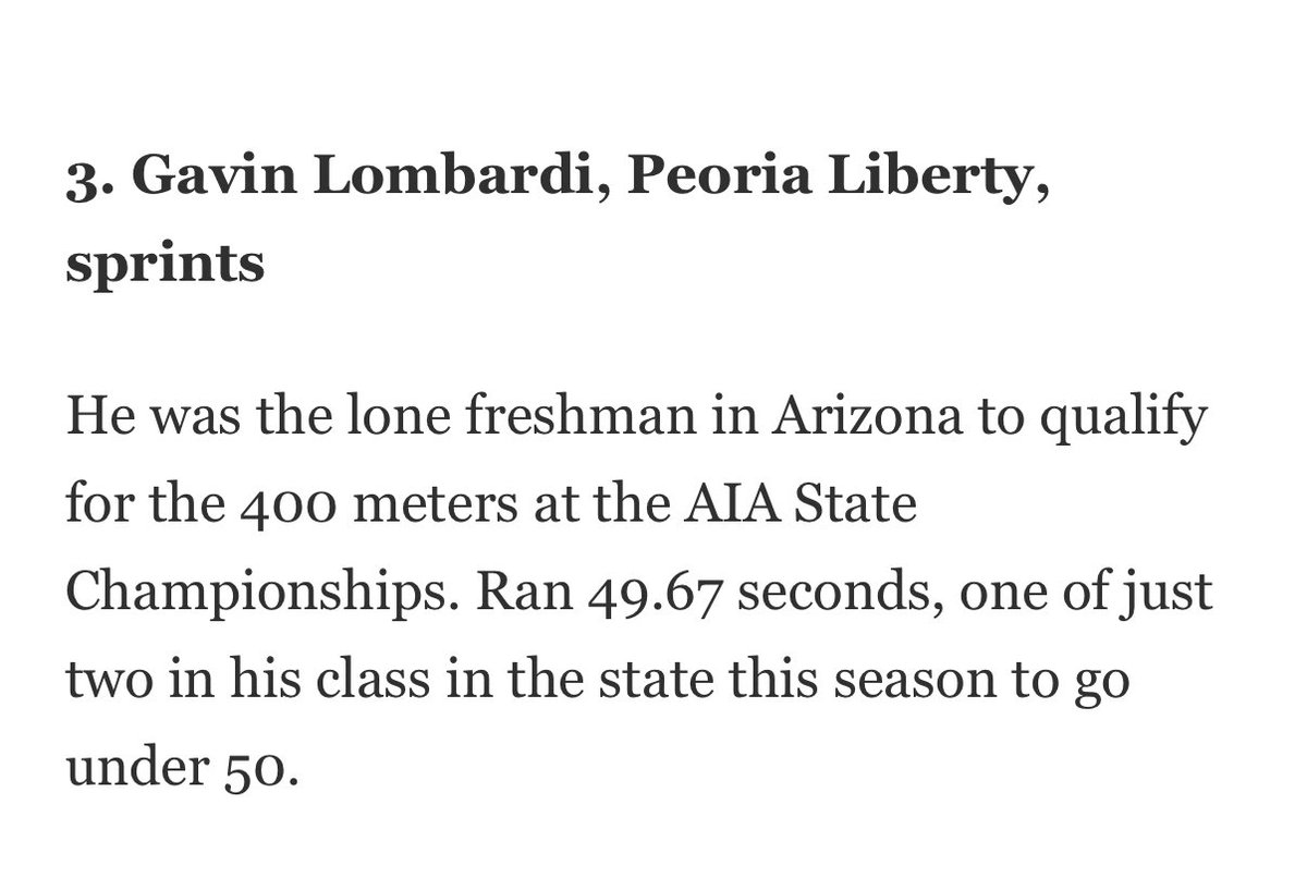CoachIGardner's tweet photo. Well deserved!  Two-sport athlete and tremendous worker! @LHSLionsTrack https://t.co/PxNrxSpst1