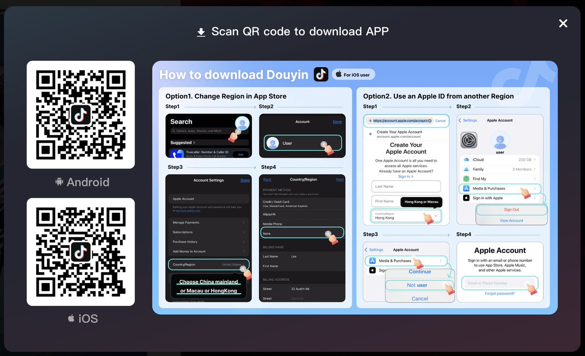 ema_totaro's tweet photo. I cloned a client’s web app for fun and promoted it on Douyin (the original Chinese version of TikTok)

We made $9k in 3 weeks. A long thread 🧵

I’ve always wondered what would happen if we promoted a product on Douyin instead of TikTok, so after my posts from 3 weeks ago I decided to run a few experiments.

The tool is a web app that uses AI to teach you how to eat and cook dishes from different cuisines around the world, including Italian, French, Greek and more.

Unfortunately, Douyin doesn’t support slideshows, so I had to come up with a fast, scalable video format with a Chinese style hook, and we used a friend’s Douyin account to post.

The results were surprising. We posted 18 times and averaged around 45–50k views per video. Two even hit 2.1M and 900K.

For comparison, the same videos on TikTok averaged just 3k views over 18 posts. Only two reached 60k.

The reach is insane. Maybe because I’m promoting something new they’re not used to? No idea.

Still, in just 3 weeks we made around $9k just by posting in Chinese, without optimizing anything.

To do this we had to overcome several challenges, starting with China’s Great Firewall. I had a friend buy a .cn domain on https://t.co/owjnqUgTZX since it requires an ID. Then I cloned the code, translated the site into Chinese using AI, set everything up on the new domain, and adjusted the price from $14.99 to 69 CNY.

We posted content using the web version during the first few days, then we downloaded the app on a secondary phone using the guide they themselves provide on their website https://t.co/Rd9MTtZ7xz

Compared to TikTok, people on Douyin are much more open-minded about trying new products and more likely to buy on impulse without overthinking it. Plus, they’re all used to digital payments, and if they’re really interested in something, they’ll even DM you about it.

The results were so impressive that I’m now thinking about finding a way to promote mobile apps on the Chinese Apple Store as well.