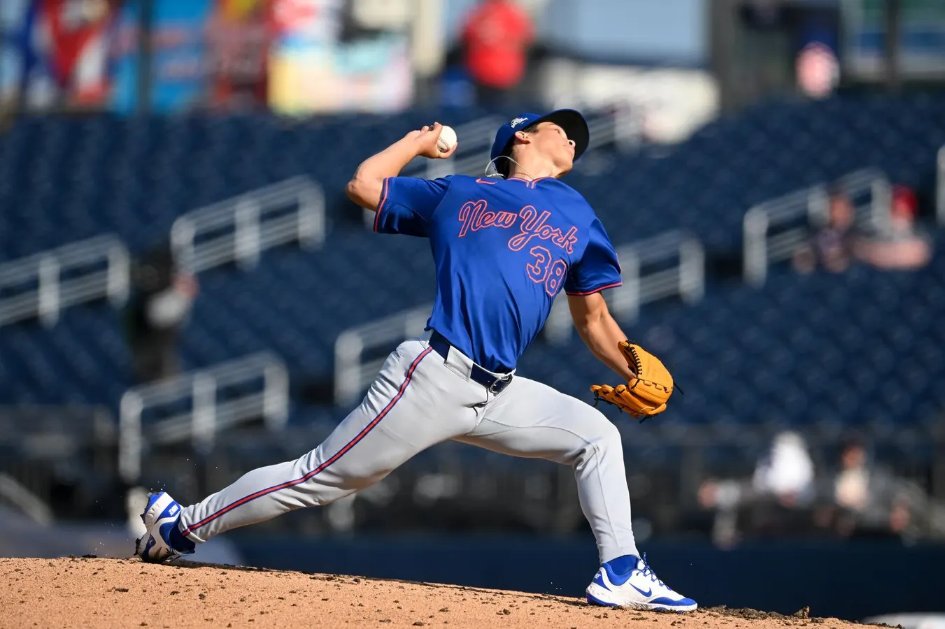 Jonah Tong, a 7th-round pick with a fiery fastball and dominant performances in Double-A, is quickly rising as a Mets star prospect.   forbes.com/sites/chuckmur…