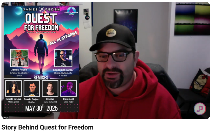 ๐๐ช๐ง๐๐ฎ๐ฃ๐ฉ๐ ๐๐๐ ๐ค๐ง๐๐จ (@purzynthrekords) on Twitter photo Know the story behind QUEST FOR FREEDOM: the new EP+Remixed by <a href="/MusicPeden/">James Peden Music</a> <a href="/jamespeden/">James Peden Music</a>
youtu.be/N6h_NSl5DqU
#PurZynth #synthwave #synthpop #popmusic #synthmusic #synthfam Know the story behind QUEST FOR FREEDOM: the new EP+Remixed by <a href="/MusicPeden/">James Peden Music</a> <a href="/jamespeden/">James Peden Music</a>
youtu.be/N6h_NSl5DqU
#PurZynth #synthwave #synthpop #popmusic #synthmusic #synthfam