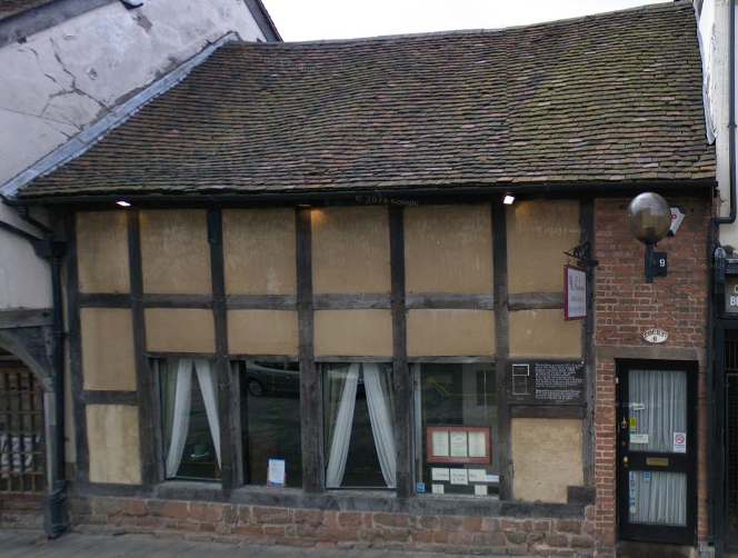 radenite's tweet photo. Radenite's very first factory at 16 Spon Street in Coventry, circa 1898.  At this time, it was still named Van Raden and Company.

(image © Google 2025) https://t.co/99nAFMQGsK