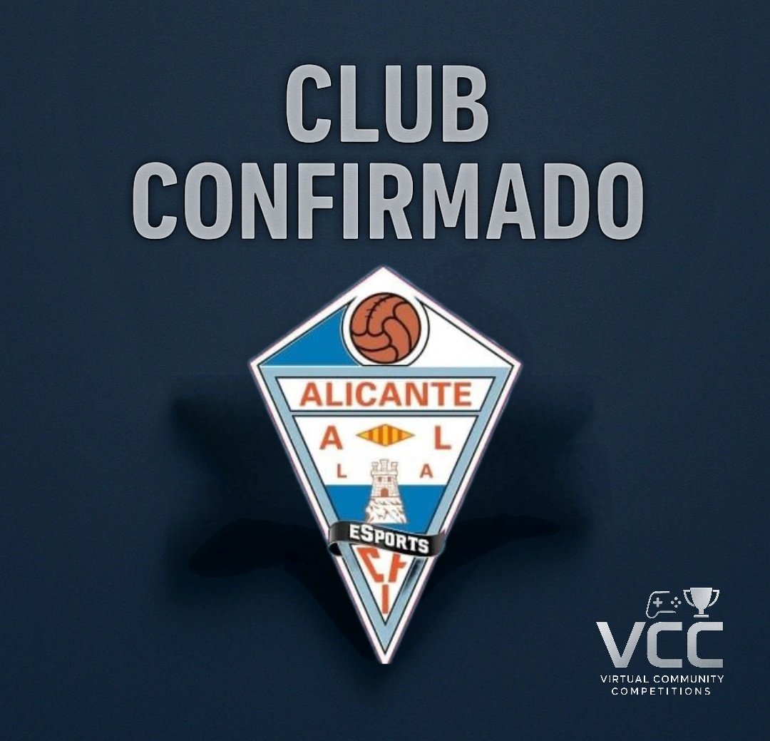 Virtual Community Competitions (@vcc_gaming) on Twitter photo 🔵⚪️ ¡El <a href="/CFIAlicanteSpor/">CFIAlicanteSports</a> se suma a la Liga VCC! ⚪️🔵
Una nueva ciudad representada, un nuevo escudo que defender y un equipo listo para dejar su marca desde el primer minuto.
Con ellos, ya tenemos 6 equipos confirmados.
¿Quién ocupará las 2 últimas plazas? 👀 🔵⚪️ ¡El <a href="/CFIAlicanteSpor/">CFIAlicanteSports</a> se suma a la Liga VCC! ⚪️🔵
Una nueva ciudad representada, un nuevo escudo que defender y un equipo listo para dejar su marca desde el primer minuto.
Con ellos, ya tenemos 6 equipos confirmados.
¿Quién ocupará las 2 últimas plazas? 👀