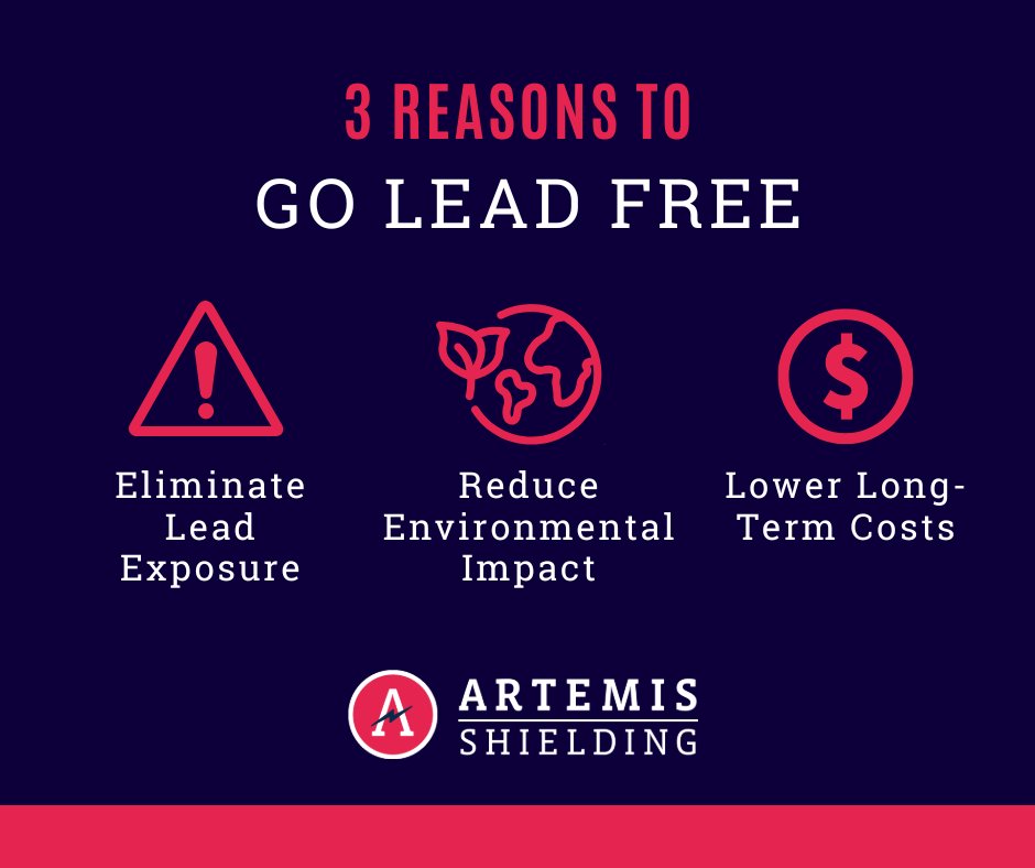 Why go lead-free?

Top 3 reasons clients choose Artemis Shielding:
✳️No toxic exposure
✳️Eco-friendly
✳️Lower long-term costs

Smarter shielding starts here.

artemisshielding.com

#LeadFree #Innovation #RadiationProtection"